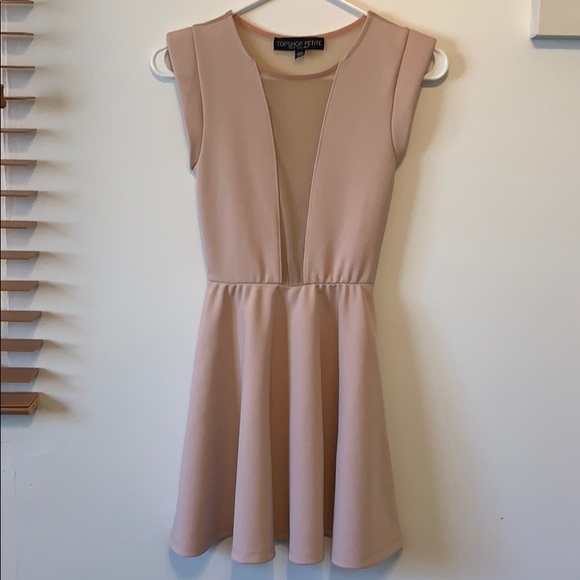 Topshop PETITE Dresses & Skirts - Pink Topshop skater dress